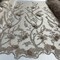 1 Yard Beaded 3D Floral Lace Fabric Embroidered on Premium Polyester Mesh 48 Inches Width